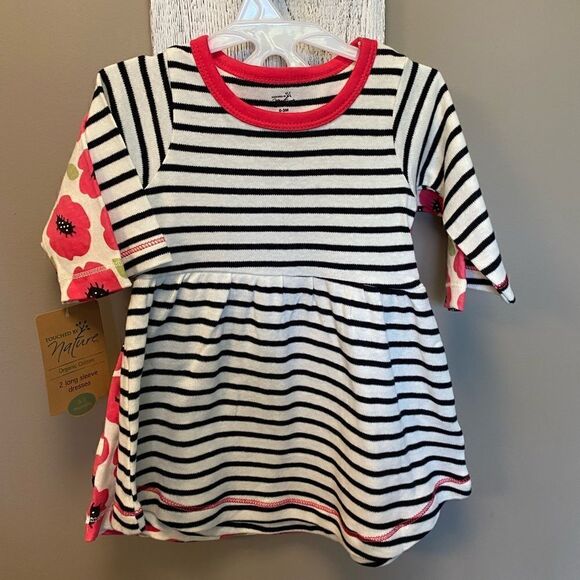 Touched By Nature Other - *NWT* 0-3 Month Girls Touched By Nature (2) Long Sleeve Dresses